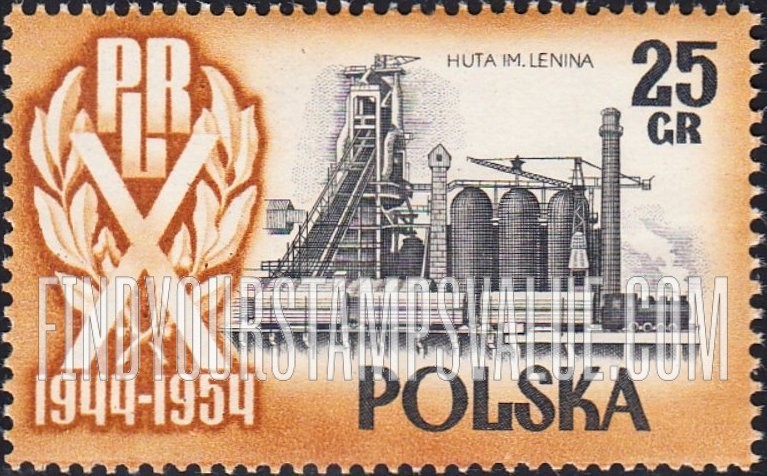 FindYourStampsValue: Steel mill