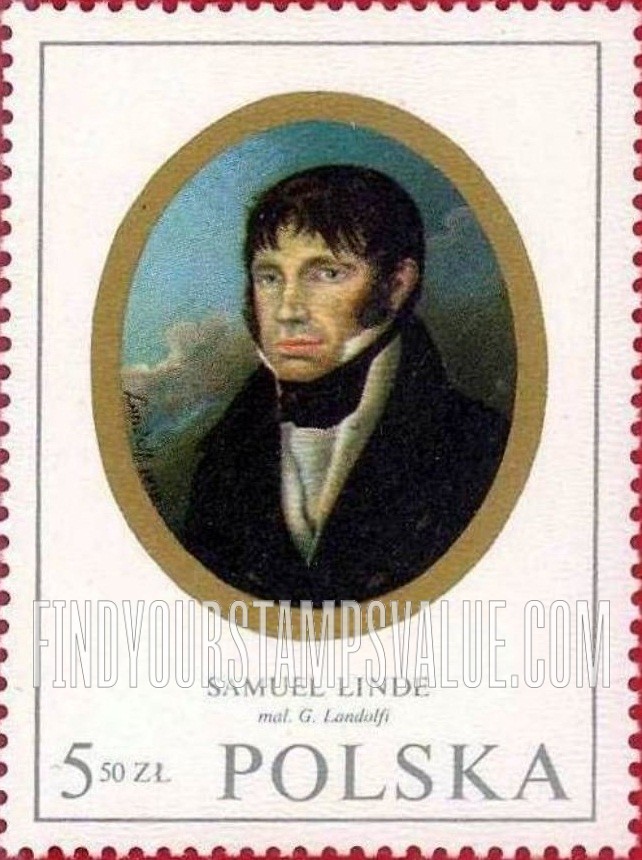 FindYourStampsValue: Miniatures: Samuel Bogumil Linde (1771-1847), by G. Landolfi