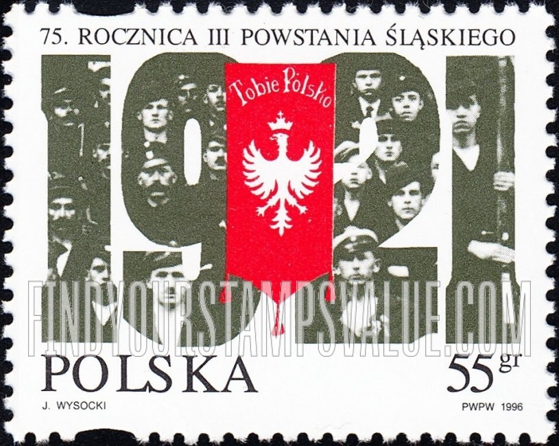 FindYourStampsValue: 3rd Silesian Uprising, 75th Anniversary