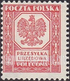 FindYourStampsValue: OFFICIAL - Polish Eagle: Polecona