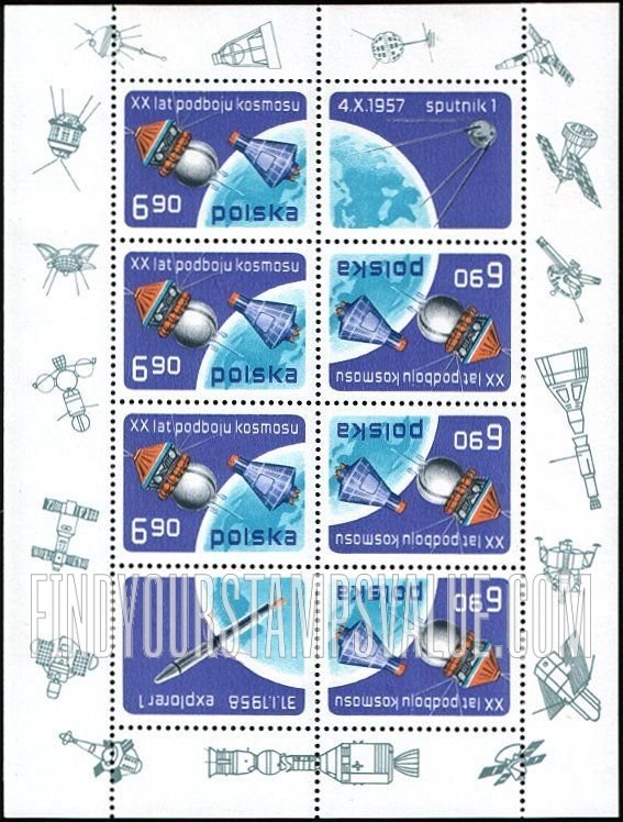 FindYourStampsValue: Vostok (USSR) and Mercury (USA)