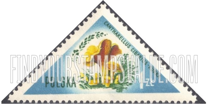 FindYourStampsValue: Various mushrooms