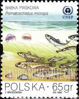 FindYourStampsValue: Protection of the Baltic Sea - Marine life: Pomatoschistus microps