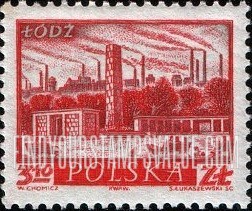 FindYourStampsValue: Historic Towns: Lodz