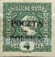 FindYourStampsValue: NEWSPAPER - Austrian Newspaper Stamps of 1916 Overprinted
