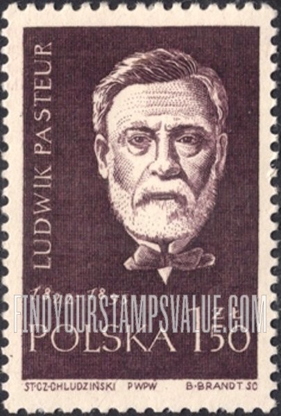 FindYourStampsValue: Scientists: Louis Pasteur