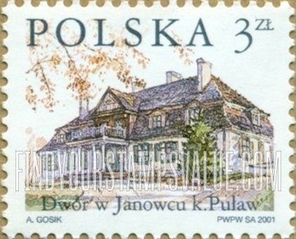 FindYourStampsValue: Country Estates Type of 1997: Janowiec