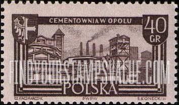 FindYourStampsValue: Cement Works, Opole