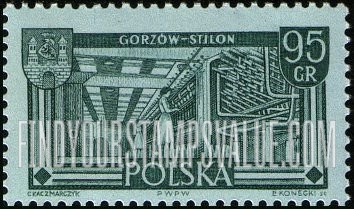 FindYourStampsValue: Textile mill, Gorzow