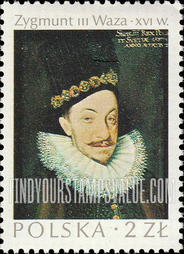 FindYourStampsValue: Masterpieces of Polish art: King Sigismund Vasa