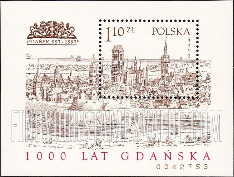 FindYourStampsValue: View of city, horizontal