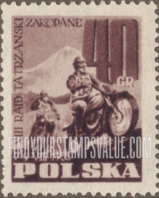 FindYourStampsValue: Motorcyclists