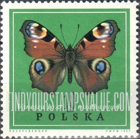 FindYourStampsValue: Vanessa Butterfly