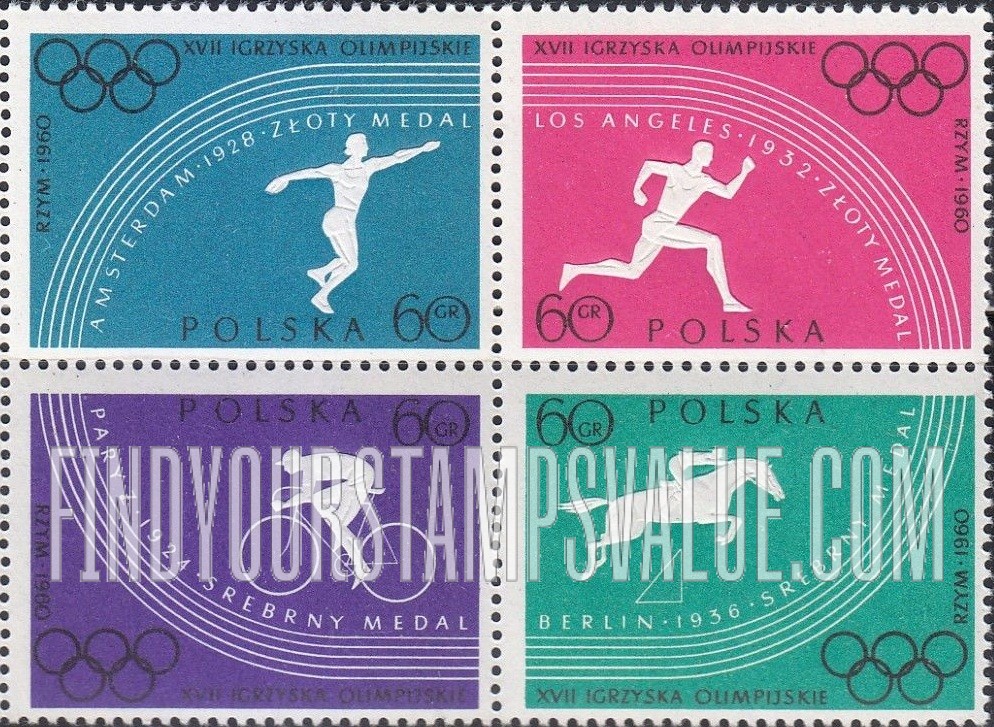 FindYourStampsValue: Polish Olympic Victories