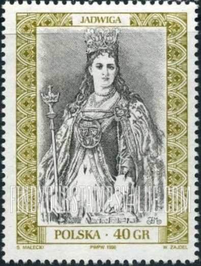 FindYourStampsValue: Royalty Type of 1986: Jadwiga