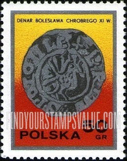 FindYourStampsValue: Silver Coins: Boleslaw Chrobry’s Denarius, 11th Century