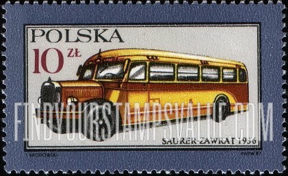 FindYourStampsValue: Motor Vehicles: Saurer-Zawrat