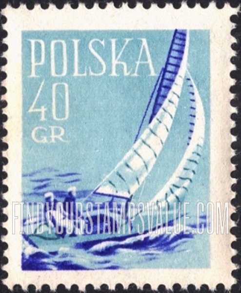 FindYourStampsValue: Sports: Sailing