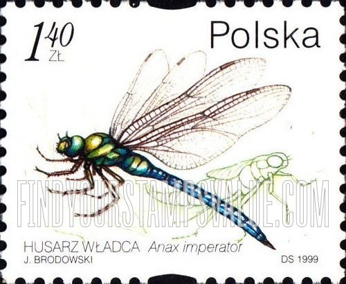 FindYourStampsValue: Insects: Anax imperator
