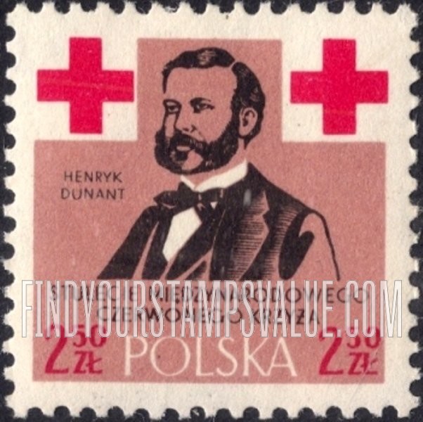 FindYourStampsValue: Red Cross Henri Dunan