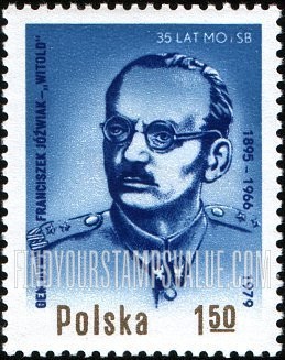 FindYourStampsValue: Gen. Franciszek Jozwiak