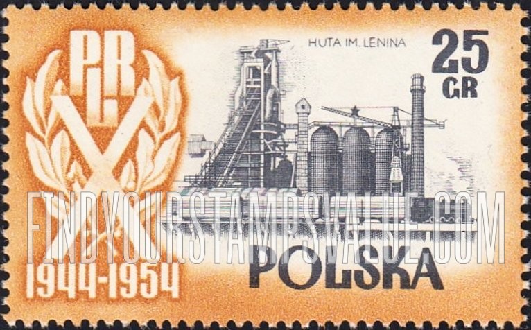 FindYourStampsValue: Steel mill