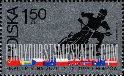 FindYourStampsValue: Motorcyclist