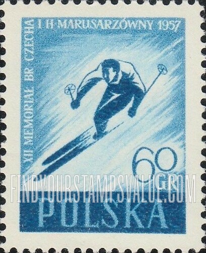FindYourStampsValue: Skier