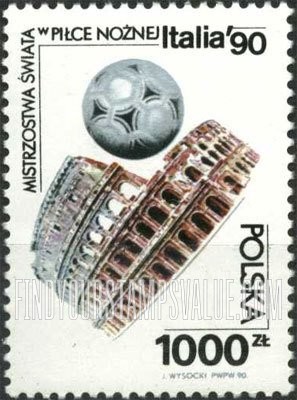 FindYourStampsValue: World Cup Soccer Championships, Italy