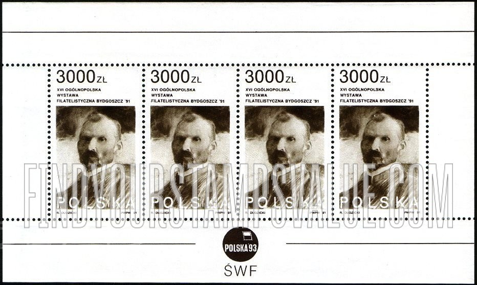 FindYourStampsValue: Leon Wyczolkowski (1852-1936), painter