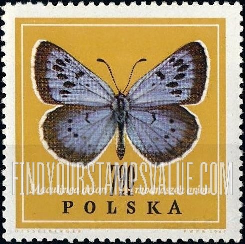 FindYourStampsValue: Various Butterflies