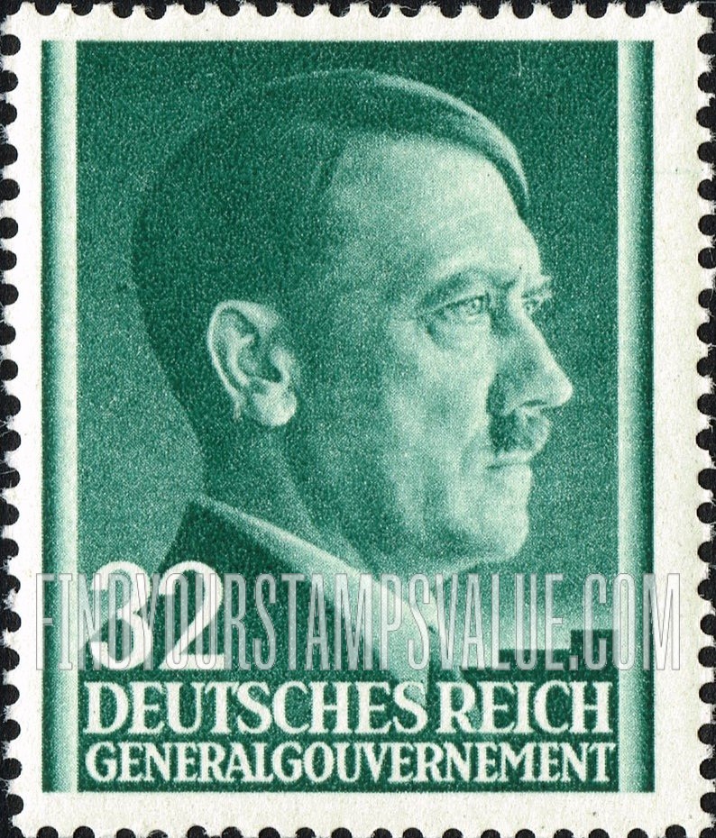 FindYourStampsValue: OCCUPATION - Adolf Hitler