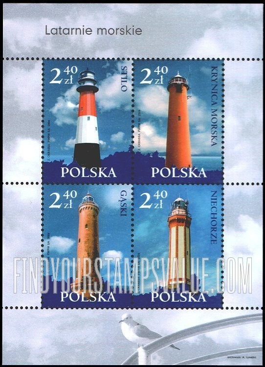FindYourStampsValue: Lighthouses