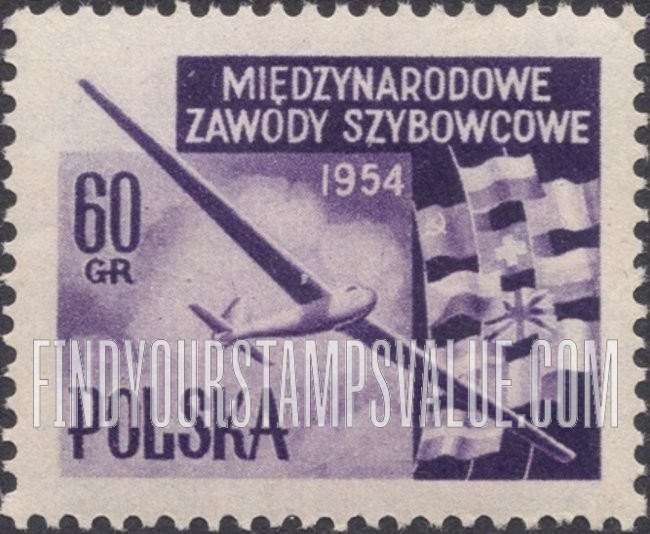 FindYourStampsValue: Glider, flags