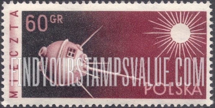 FindYourStampsValue: Luna I, sun