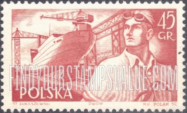 FindYourStampsValue: Shipyard and worker