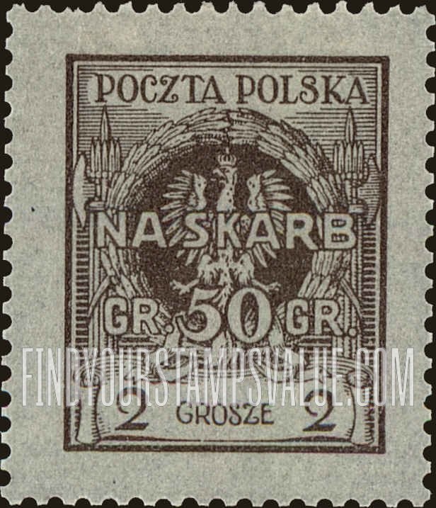 FindYourStampsValue: SEMI-POSTAL - Eagle with number