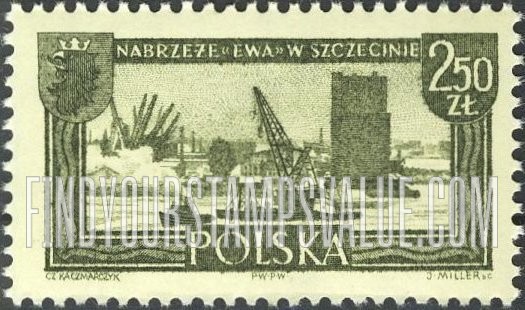 FindYourStampsValue: Seaport, Szczecin