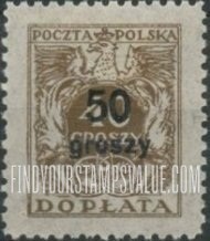 FindYourStampsValue: POSTAGE DUE - Numerals of Value: Postage Due Stamps of 1924 Surcharged
