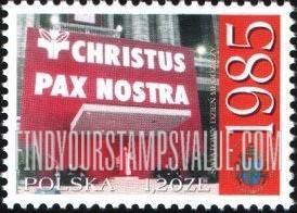 FindYourStampsValue: World Youth Day, 1985