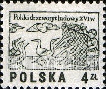 FindYourStampsValue: Boy snaring geese