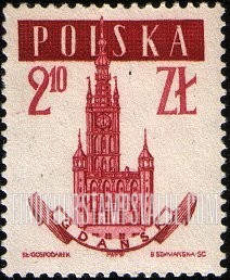 FindYourStampsValue: Town Halls: Danzig