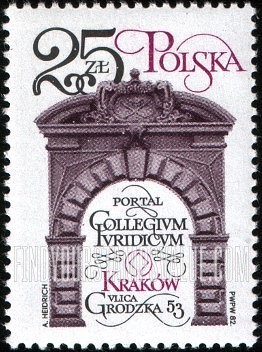 FindYourStampsValue: Cracow Monuments Restoration: Law College portal