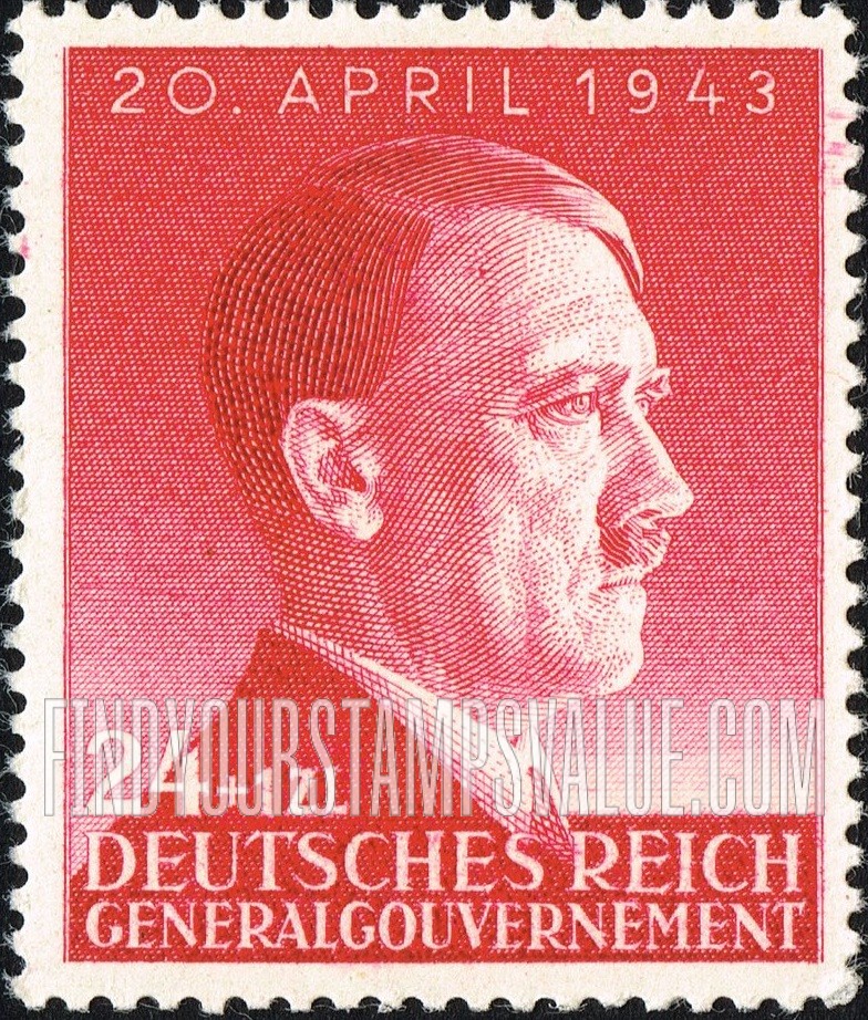 FindYourStampsValue: OCCUPATION SEMI-POSTAL - Adolf Hitler