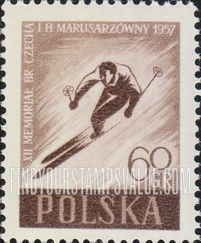 FindYourStampsValue: Skier