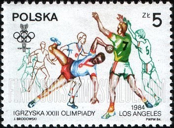 FindYourStampsValue: 1984 Olympics: Handball