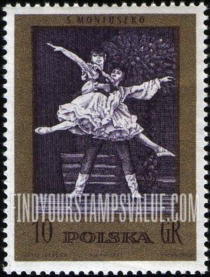 FindYourStampsValue: Scenes from Operas or Ballets by Moniuszko: “In the Barracks,” by Moniuszko