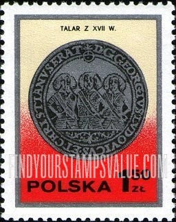 FindYourStampsValue: Silver Coins: Legniza-Brzeg-Wolow thaler, 17th century