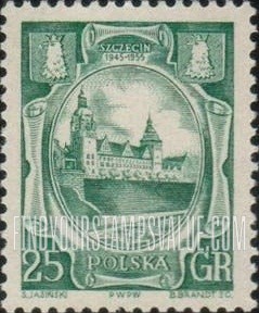 FindYourStampsValue: Town Hall, Szczecin (Stettin)