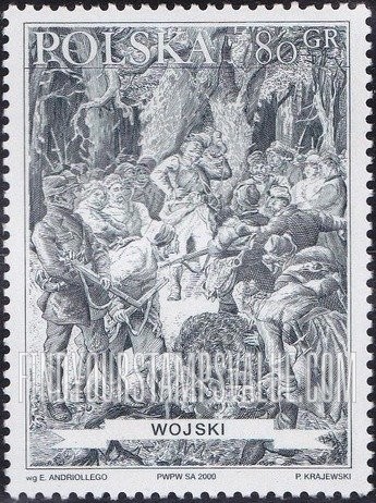 FindYourStampsValue: Illustrations of Characters from Pan Tadeusz, by Adam Mickiewicz: Wojski